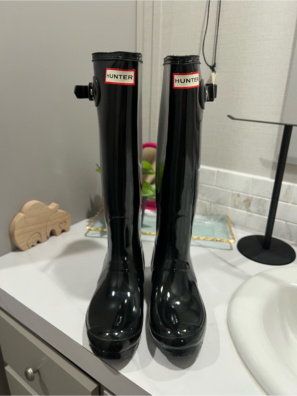 Hunter Original Tall Gloss Rain Boots WFT1000RGL